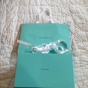 Tiffany & Co. Box, Bag and Ribbon